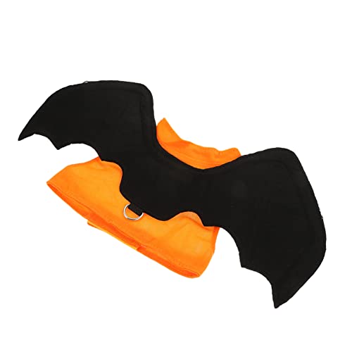 BUGUUYO Haustier Schlägergeschirr Halloween Katzenkostüm Halloween Anziehoutfit Hundeschläger Umhang Hunde Katzen Cosplay Bekleidung Halloween Schläger Hundekostüm Hund von BUGUUYO