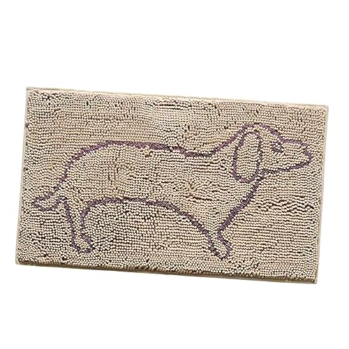 BUGUUYO Haustier Teppich schutzmatten Animal Polster tierdecke Dog mat Haustiermatte dogbed duschmatte Haustier-Hundeteppich Schlafmatte für Haustiere super Decke Haustier Hundedecke Khaki von BUGUUYO