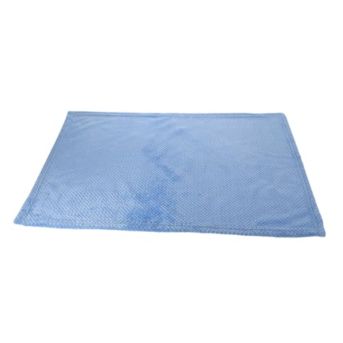 BUGUUYO Haustierdecke kuscheldecke warm Animal Polster Blanket Katzen Decken hundematten schlafdecke hundefleecedecke Katze warme Decke Haustiere warme Decke Winterdecke für Haustiere Blue von BUGUUYO