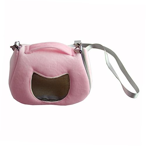 BUGUUYO Haustierhandtasche Tragetasche Für Kleine Haustiere Reisetasche Für Haustiere Rosa von BUGUUYO