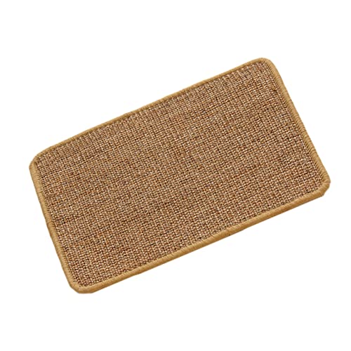 BUGUUYO Katze Teppich Pad Kätzchen Notizblock Kätzchen-kratzunterlage Sisal Scratcher Katzenteppichauflage Katzenkratzbrett Kratzmatte Für Katzen Katzenkratzer Chaiselongue Katze Kratzbett von BUGUUYO