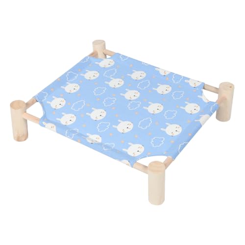 BUGUUYO Hochbett Hase pet Bed haustierbett erhöht Dog Bed Katzen bettchen Haustierhängematte waschbares hundebett Katze hochbeet Katzenbetten Hochbett für Katze Schlafbett für Katzen Stoff von BUGUUYO