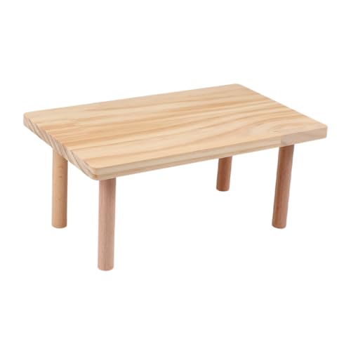 BUGUUYO Käfig Hamster Spielzeug Holz Laufstall Kleintier Möbel Hamster Zweite Ebene Sichere Stabile Plattform BUGUUYO Käfig Hamster Spielzeug Holz Laufstall Kleintier Möbel Hamster Zweite Ebene Sichere Stabile Plattform von BUGUUYO