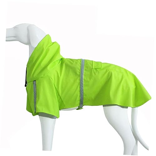 BUGUUYO Hunde-Regen-Hoodie Hunde-regencape hunderegencape Hunderegenbekleidung Dog Regenmantel Hunde-Regenponcho Regenjacke Hunde wimperntusche Hund Regen Slicker Regenjacke für Haustiere von BUGUUYO