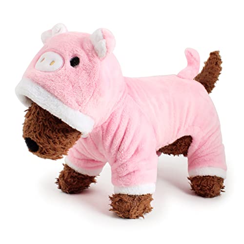 BUGUUYO Hundearztuniform Dog Costume hundekostüme für Hunde cat Clothing Haustierkleidung Dog Clothes Hund Weihnachten Welpenmantel Haustier-Hundekleidung Katzenkleidung für Halloween Rosa von BUGUUYO