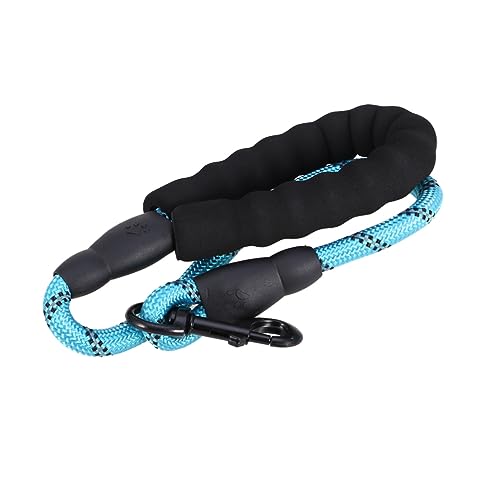 BUGUUYO Hundeleine hundegurt hundelaufband hundegürtel Hunde erziehung kurzleine Hunde Training Dog Accessories Hundespaziergang führt Haustier-Leine Trainingsleine für Hunde Blue von BUGUUYO