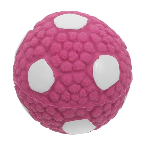 BUGUUYO Hundespielzeugball Beißball für Hunde quietschendes Hundespielzeug interaktives Spielzeug Interactive Toys Haustierzubehör Outdoor-Spielset Hundebälle klein singen von BUGUUYO