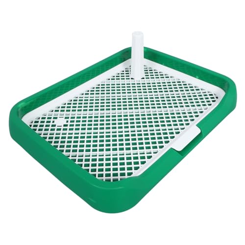 BUGUUYO Hundetoilette Urinal Mesh Haustiertoilette Hundetöpfchen Tablett Welpenpfanne Haustier Toilettenmatte Hundetöpfchentraining Hunde Welpentoilette Aus Kunststoff Indoor von BUGUUYO