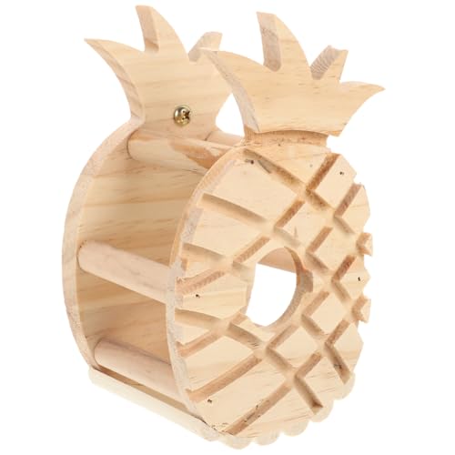 BUGUUYO Kaninchen Holzgrasständer Lagerregal Kleintiere Grashalter Hängehalter Futterspender Kaninchen Hamster Fütterungswerkzeug Hasenhalter Hasen Hängekäfig Krippe von BUGUUYO