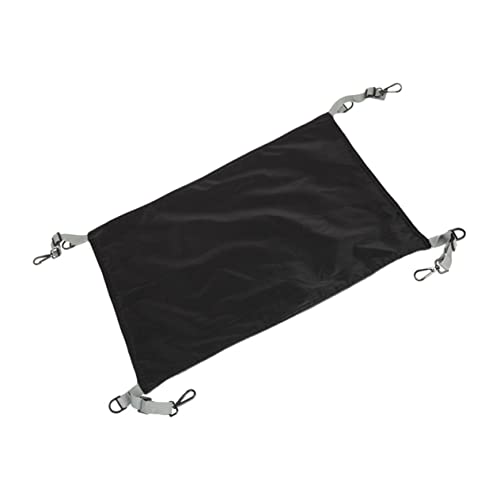 BUGUUYO Katzenschlafbett Hängebett für Welpen Katzenhängemattenschaukel Kleintierhängematte Frettchen-Hängebett katzenhängebett cat Hammock cat Bed Katze Hängematte Katze schlafmatte Black von BUGUUYO