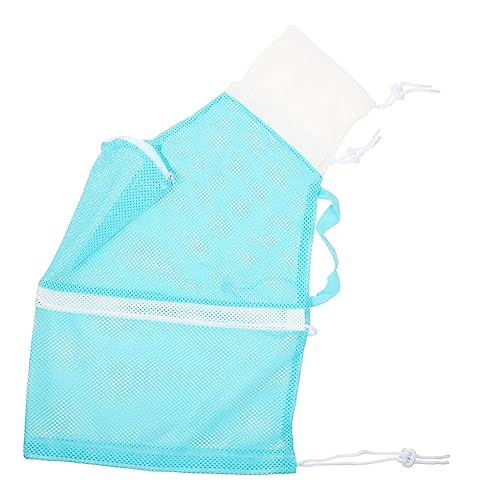 BUGUUYO Katzentasche waschen hundepflege Geschirr Tasche Zubehör für die Katzenpflege katzenzubehöhr Katzen zubehör Katze badetasche Katzentasche aus Mesh Polyester-Netz Light Green von BUGUUYO