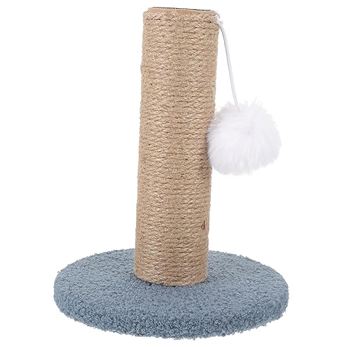 BUGUUYO Klettergerüst Für Katzen Katzenkratzbaum Kätzchen-Accessoire Verschleißfester Kratzbaum Entzückender Katzenkratzer Kratzbaum Für Den Haushalt Kratzbaum Für Katzen Sky-Blue Flanell von BUGUUYO