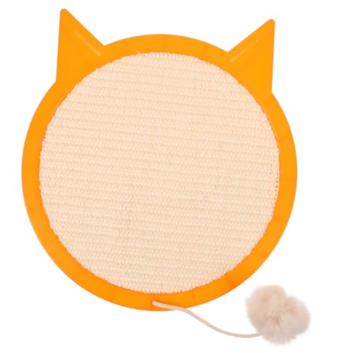 BUGUUYO Kratzbaum Für Katzen Spielmatte Kratzspielzeug Für Katzen Schleifklauen Pad Kätzchen Kratzdecke Kratzunterlage Für Katzenböden Katzenkratzwand Kratzmatte Für Katzen Sisal Khaki von BUGUUYO