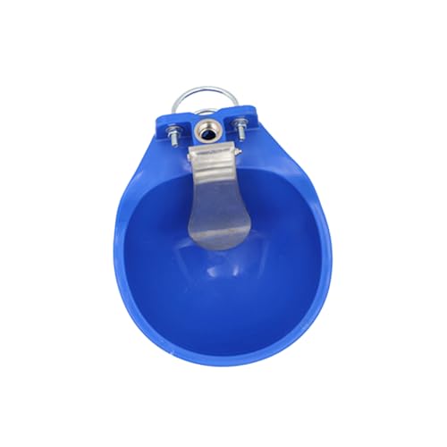 BUGUUYO Kuhtränke Hunde trinkbrunnen Hunde wasserspender Kuh-Trinknapf, Wassernapf Automatische Ziegentränke Pferdetränke Bauernhof Wasserschale Bewässerungsanlage für den Bauernhof Blue von BUGUUYO