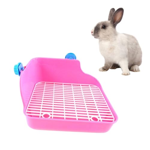 BUGUUYO Töpfchentrainer Ecktoilette Für Babys Chinchillas Meerschweinchen Frettchen Einfaches Töpfchentraining Für Kleintiere von BUGUUYO