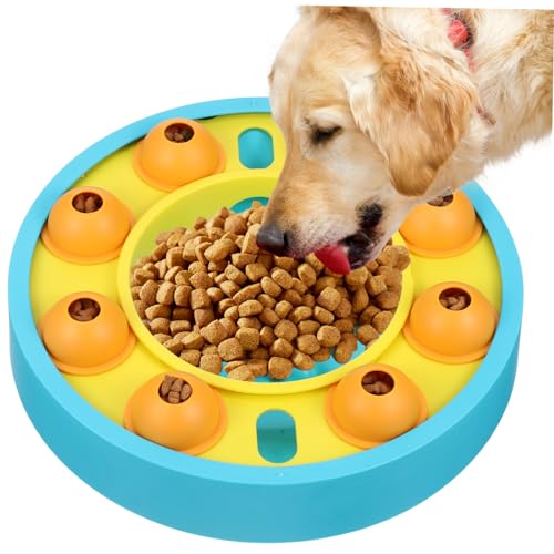 BUGUUYO Lernspielzeug zum Auslaufen von Lebensmitteln langsamer Zubringer Welpe hundeintelligenz Dog Intelligence Toy Puzzlematte spielzeuge Hundetraining Slow Feeder Hundefutter von BUGUUYO