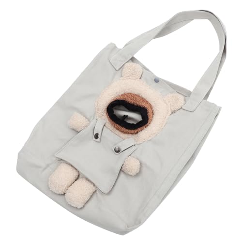 BUGUUYO Outdoor-Tasche Für Katzen Faltbare Katzentragetasche Tragbare Transportbox Für Haustiere Katzen-umhängetasche Kleine Hundetragetasche Katze Träger Schultertasche Segeltuch von BUGUUYO