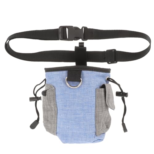 BUGUUYO Outdoor-trainingstasche Für Hunde, Tragbar, Leckerli-Tasche, Hunde-Snack-Tasche, Oxford-Stoff-hüfttasche von BUGUUYO