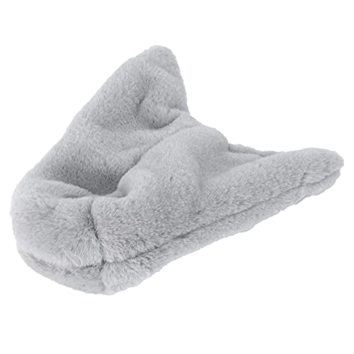 BUGUUYO Papageiendecke kuscheldecke warm warmedecke warm Blanket vogelzubehör für käfig warme Decken für den Winter Kleintierheim Vogel warmes Nest Vogelschlafnest Plüsch Light Grey von BUGUUYO