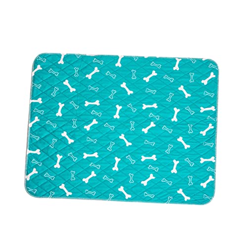 BUGUUYO Waschbare Hundeunterlagen Pet Pee Pads Pet Pinkelmatte Haustier Knochen Hundematte von BUGUUYO