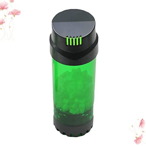 BUGUUYO Reinigungsfilter für Aquarien Skimmer für Aquarien Pumpe Schwamm Filter für Fischteiche gießen Aquariumfilter Wasserfilter für Fischbecken Mehrstufiger Filter Filterreiniger Black von BUGUUYO