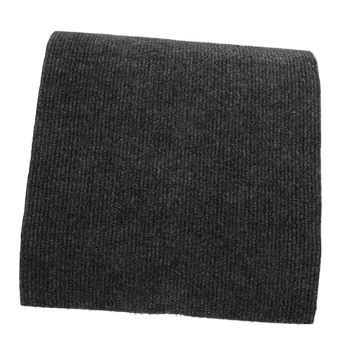 BUGUUYO Schutzkissen für Katzensofa Klebstoff Streifen katzenkratzmatte Selbstklebende kratzmatte Teppich Katzenbaum Katze Kratzer pad Heimtierbedarf Polypropylenfasern Dark Grey von BUGUUYO