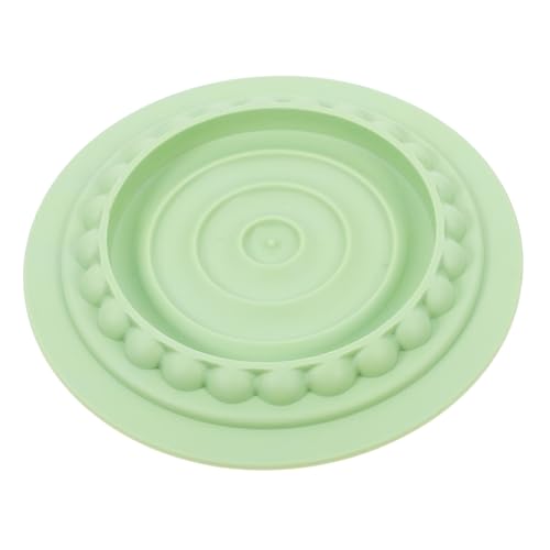 BUGUUYO Slow-Food-Matte für Katzen Futternapf für Hunde Labyrinth Schüssel Slow Feeder für Katzen katzenfutter schüssel Kleiner Futterspender für Hunde Slow-Feeder-Schalen Abs Light Green von BUGUUYO