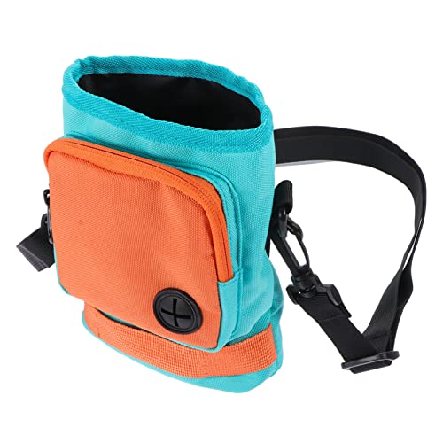 BUGUUYO Snack-Trainings-gürteltasche Autositz Für Hunde Herren Gürteltasche Gürteltaschen Für Herren Haustier Spender Hündchen Welpe Leckerligürtel Für Hunde Orange Polyester von BUGUUYO