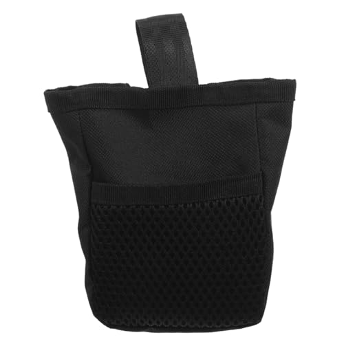 BUGUUYO Snackpaket für Haustiere Welpenbedarf Hundetaschen Hundezubehör hundefutterbeutel hundetrainingsgeräte Welpenfutterbeutel Trainingstasche für Welpen Snack-Tasche Oxford-Stoff Black von BUGUUYO