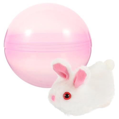 BUGUUYO Spielzeug Mit Rollenden Kugeln Elektrisch Automatisch Rollender Ball Für Katze Katzenspielzeugbälle Kätzchen Teaser Laufübung Für Hamster Elektronische Katze Plüsch Die Katze Kind von BUGUUYO