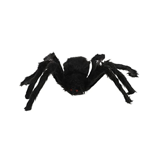 BUGUUYO Spinnen-Outfit für Haustiere Spinnenhundekostüm Plüsch Kostüm für Hund Halloween Costume Halloween Kleidung Halloween-Hundeshow-Mantel Haustier-Hundekleidung Black von BUGUUYO