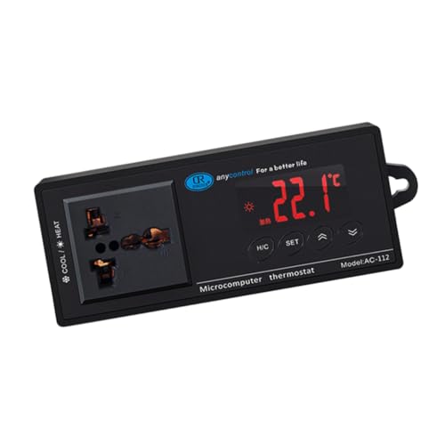 BUGUUYO Thermostat Temperaturregler für Fischbecken Haustier Aquarium Schildkrötenbecken von BUGUUYO