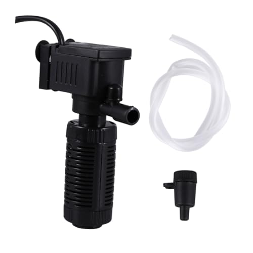 BUGUUYO Wasserfilter Filterreiniger Reinigungsfilter Für Aquarien Aquariumreiniger Black von BUGUUYO