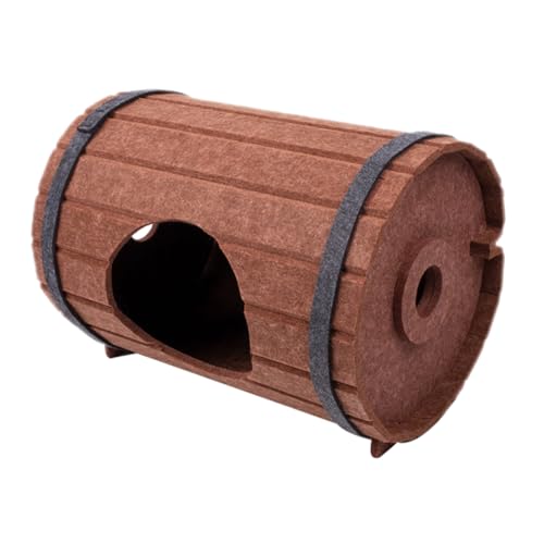 BUGUUYO pet Bed petbett Haustierhaus cat Toys Haustierhöhle Indoor-Kätzchenhaus Universelles Katzenhaus Universelles Katzennest Zwinger Hundenest Schlafnest für Haustiere gefühlt Brown von BUGUUYO