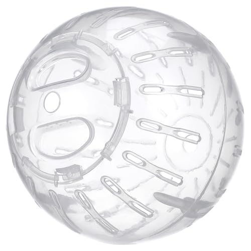 BUGUUYO Hamster Laufball Für Kleine Haustiere Transparente Übungsball Mit Durchmesser Ideal Für Hamster Und Andere Nagetiere Für Aktives Und Bewegung von BUGUUYO