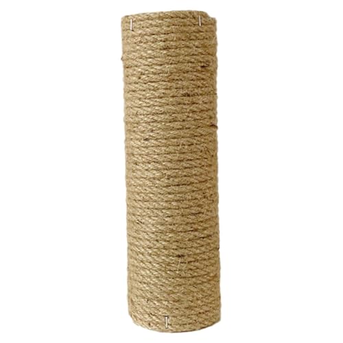 BUGUUYO Ersatz-Kratzbaumpfosten für Katzen 9 cm Durchmesser 30 cm lang Jute für Katzenbaum stabil von BUGUUYO