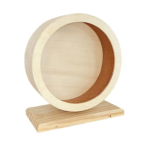 BUGUUYO Laufrad Spielzeug Holz Haustier Laufrad Für Hamster Mäuse Spielset von BUGUUYO