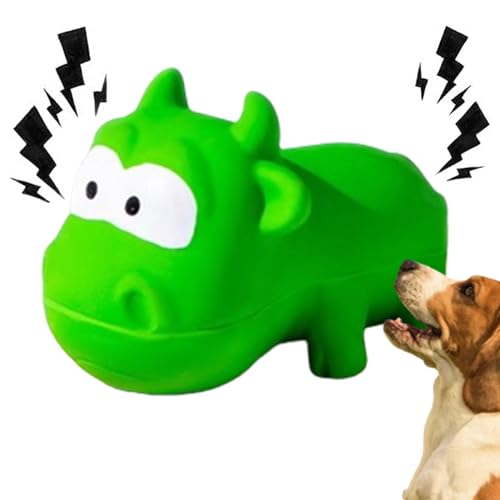 BUKBAG Quietschendes Latex-Hundespielzeug für Hunde, schreiendes Tier, lustiges Latex-Soundspielzeug, langlebiges Kauspielzeug für Hunde, interaktives Spielzeug, weiche Latex-Quietschbälle für kleine von BUKBAG