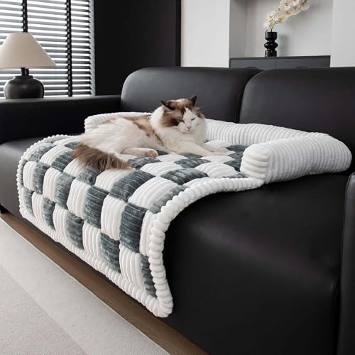 BUNQQF Hundebett, Anti Bewuchs Hundedecken, Hundesofa, Sofaschutz, Waschbar und rutschfest Hundekissen für Grosse Hunde von BUNQQF