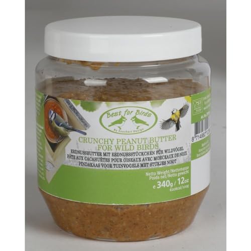 12x 340g Erdnussbutter für Wildvögel Vogelfutter Erdnüsse Vögel füttern Futter 4kg von BURI