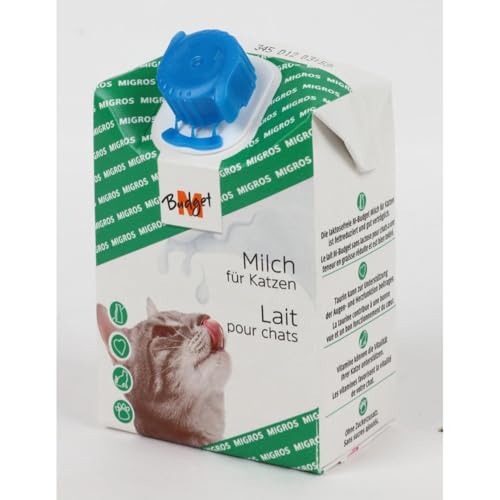 18x 200ml Katzenmilch Milch für Katzen ohne Zuckerzusatz laktosefrei 18 Stück = 3,6L von BURI