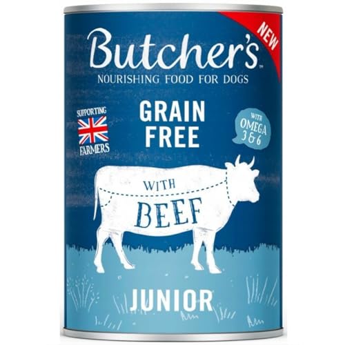 BUTCHER'S Nassfutter Original Junior Huhn Rindfleisch 400 g von BUTCHER'S