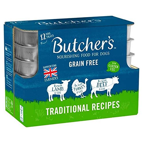 BUTCHER'S Traditional Recipes Dog Food Trays 12 x 150g von BUTCHER'S