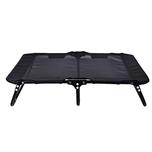 BUUNHI Hundebett Hundebett Anti-Feuchtigkeits-Hundebetten für große Hunde Schlafsofas Bettkissen Faltbare Hundebetten Zwinger Hundematte (Color : Foldable Bed, Size : S 71x58x16cm) von BUUNHI