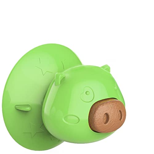 BUUNHI Kauspielzeug für Hunde Haustier Hund Spielzeug interaktive Leckbälle Haustier Hund Katze Welpen Kauspielzeug Ball Zähne Kauspielzeug Haustierspielzeug (Color : Green) von BUUNHI