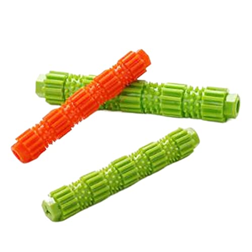 BUUNHI Kauspielzeug für Hunde Haustier-Hundekauspielzeug für Gummi-Zahnreinigungsspielzeug, quietschendes Gummi-Hundespielzeug, 18 cm Haustierspielzeug (Color : Random) von BUUNHI