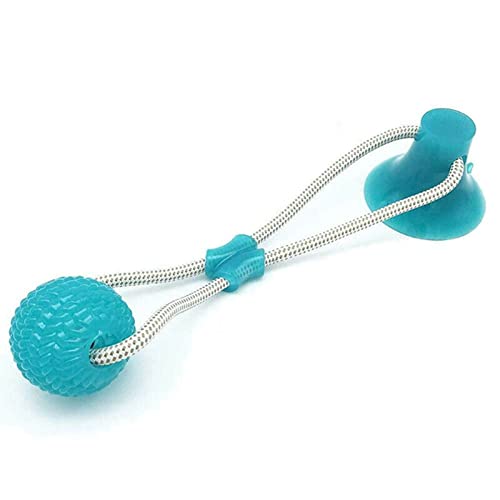 BUUNHI Kauspielzeug für Hunde Hund Interaktive Saugnapf Push TPR Ball Spielzeug Elastische Seile Hund Zahn Reinigung Kauen Haustierspielzeug (Color : C) von BUUNHI