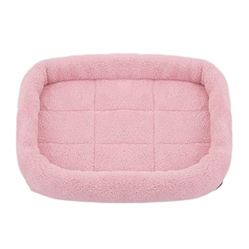 Hundebett Hundebett Matte Betten für Hunde Katze Haustier Schlaf Beruhigendes Pad Katze Hundebett Kissen Heimtierbedarf Hundematte (Color : Dog Cushion C, Size : XXL(100X70CM)) von BUUNHI