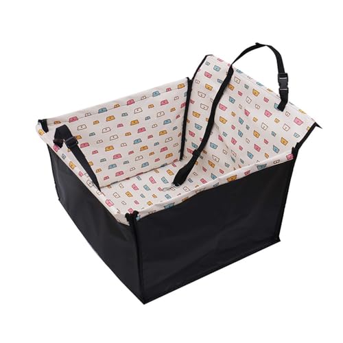 Hundedecke Hund Autositzbezug Kissen Decke Faltbarer Hängemattenkorb Katze Hund Sicherheit Reise Autositz Tasche Autositzbezüge (Color : 1) von BUUNHI