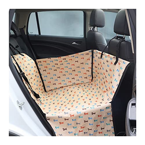 Hundedecke Hund Autositzbezug Kissen Decke Faltbarer Hängemattenkorb Katze Hund Sicherheit Reise Autositz Tasche Autositzbezüge (Color : 13) von BUUNHI